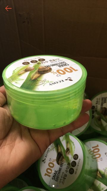 Gel nha đam 100% ốc sên ecosy