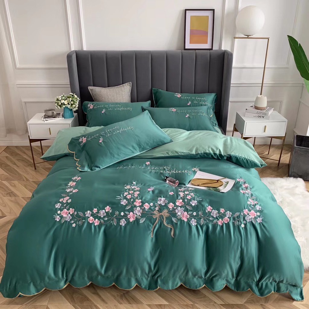Set | ga gối COTTON lụa cao cấp 2020 NEW_COLECTION