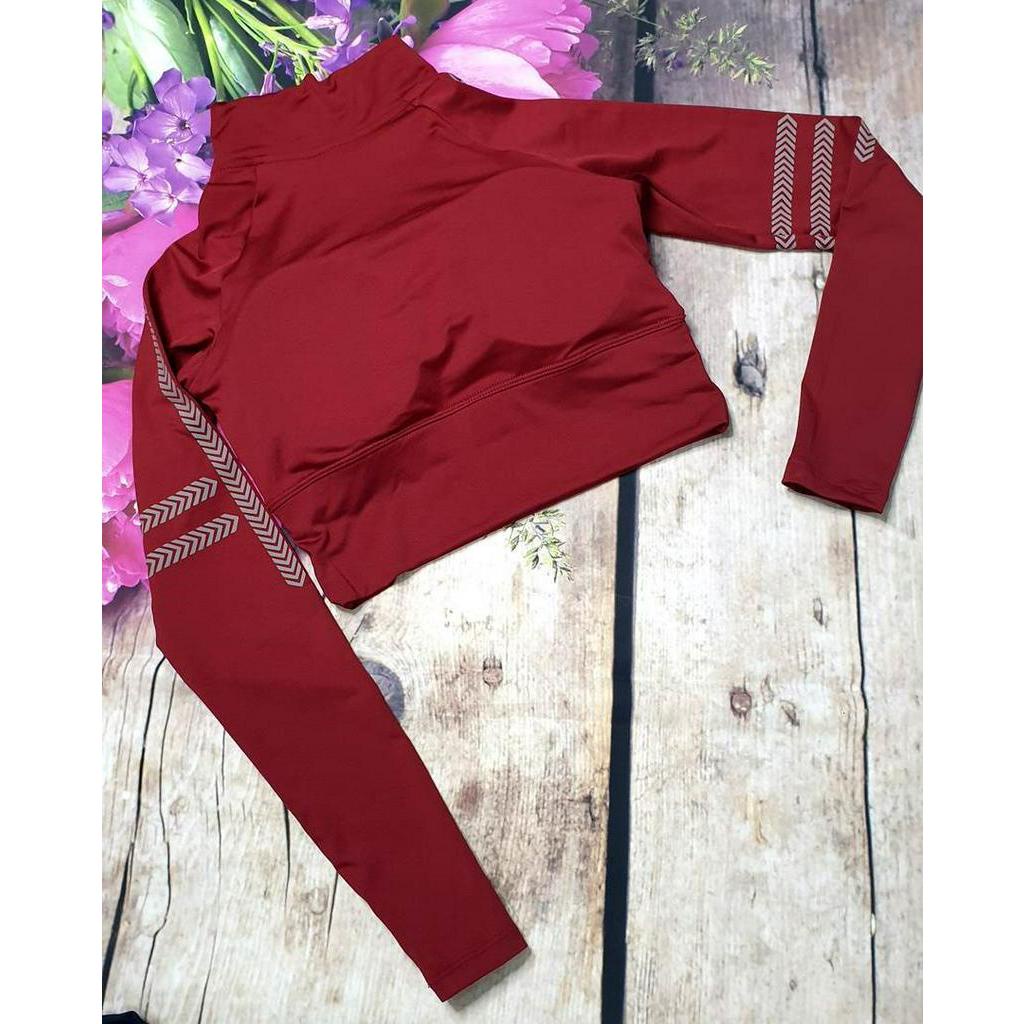 Áo Croptop gym yoga cao cấp - có đệm ngực nâng ngực hàng QC cao cấp siêu đẹp