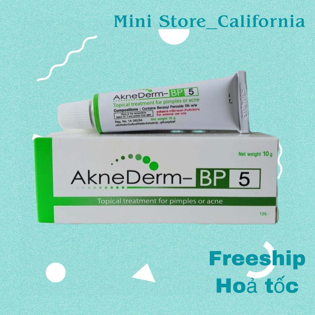 [10g] AKNEDERM KEM MỤN