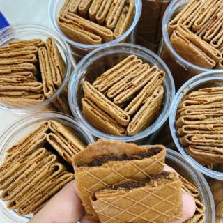 55k hủ 400gr Bánh Kẹp nhân cacao