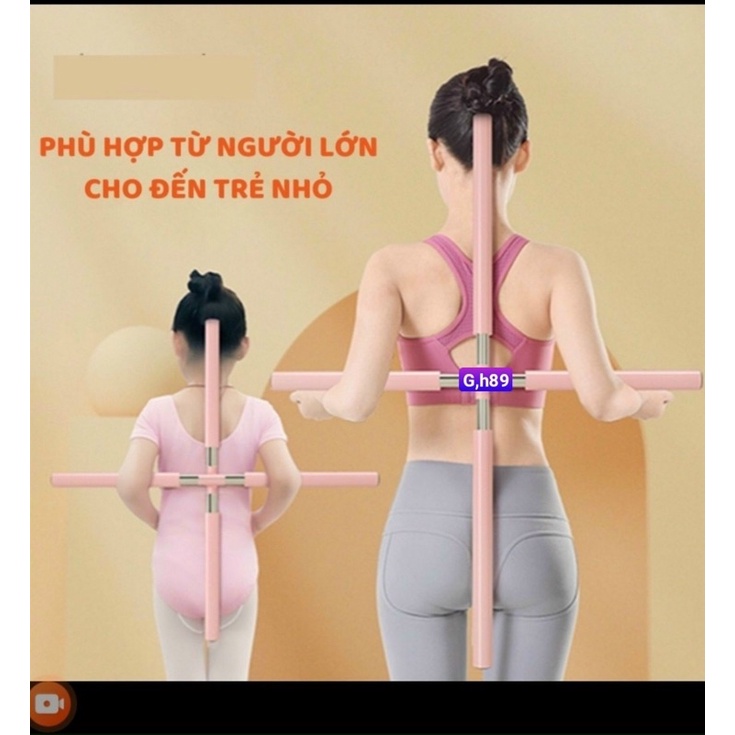 Gậy tập thể hình yoga chống gù lưng.