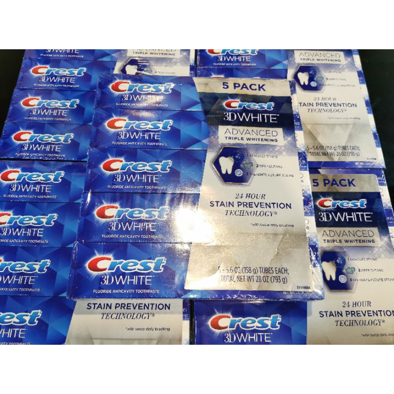 Kem đánh răng crest 3d 147g nhập Mỹ