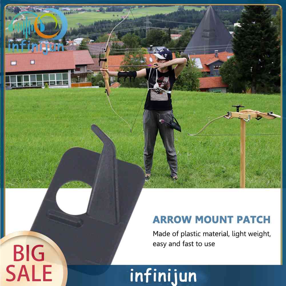 Set 10 Đệm Tự Dính Bằng Nhựa Cho Cung Tên Trái / Phải