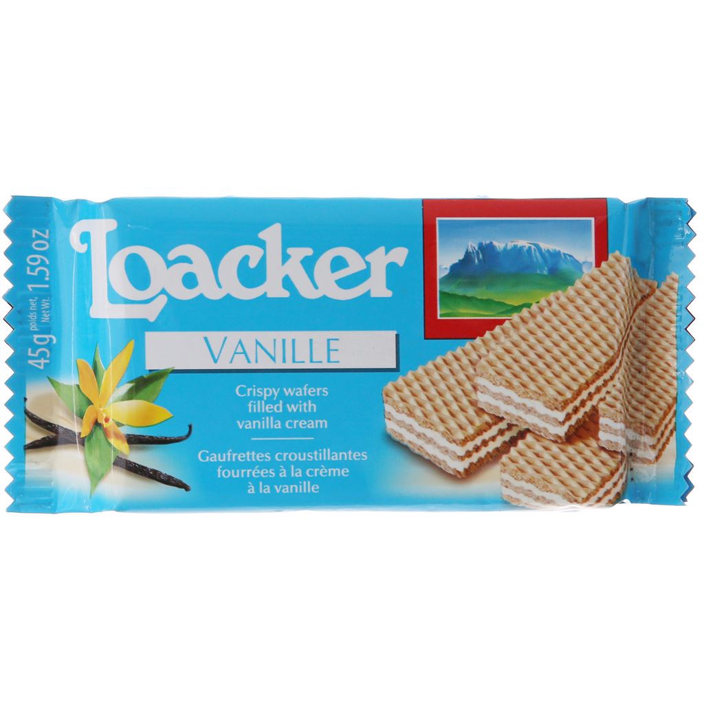 Loacker Bánh Xốp Vani (45g)