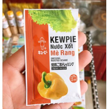 [HCM] Nước sốt mè rang Kewpie gói 15ml trộn rong nho salad siêu ngon