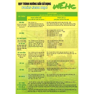 WEGH – PHÂN BÓN SINH HỌC , CHAI 1 LÍT