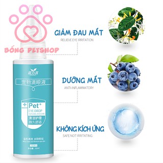 Thuốc nhỏ làm sạch mắt chó mèo - Thuốc nhỏ mắt thảo dược Dorrikey