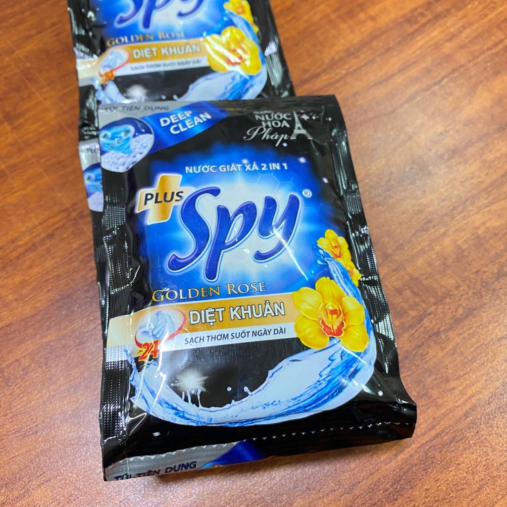 Combo 6 gói nước giặt xả SPY Deep Clean Plus 50ml
