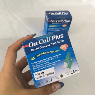 Que thử đường huyết On Call Plus