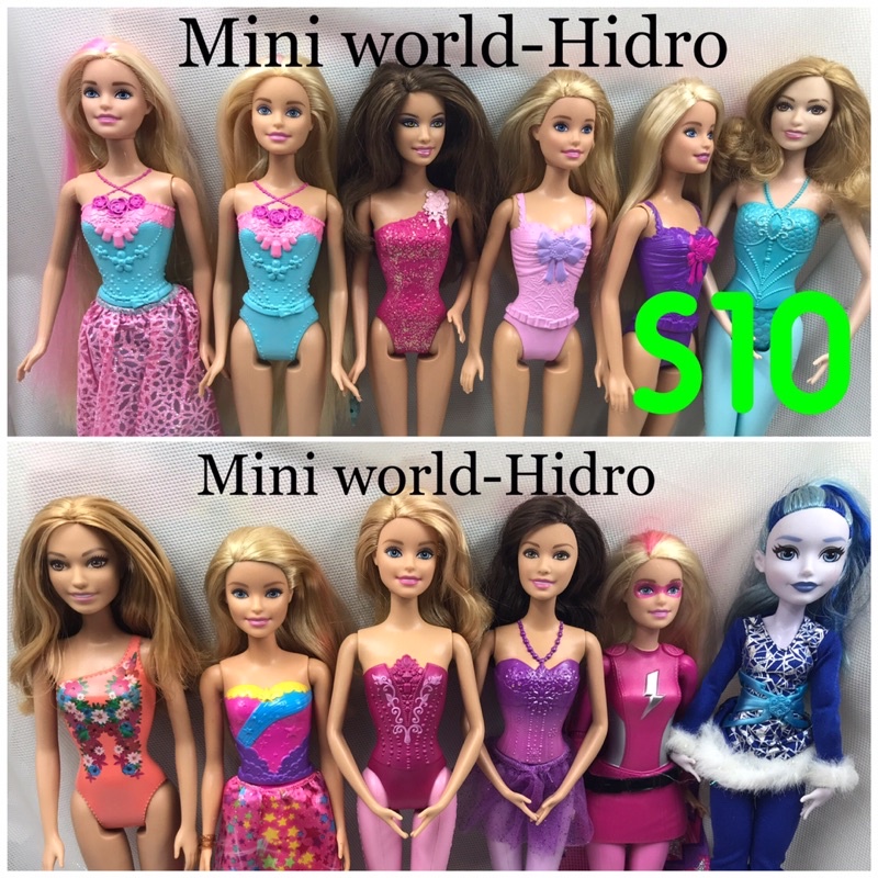 Thanh lí búp bê chính hãng giá sỉ. Búp bê Barbie chính hãng. Mã Barbie S10