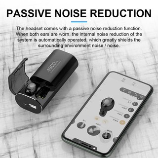 Tai nghe Bluetooth True wireless S11 Quốc tế TWS 5.0 kiêm pin dự phòng 4800 mAh