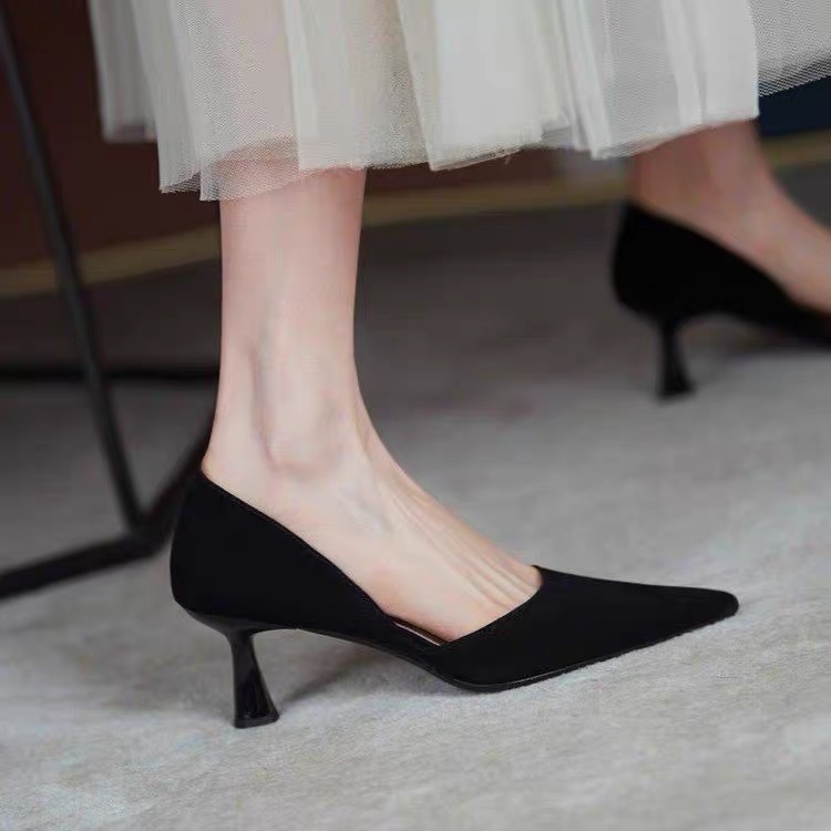 [SẴN HÀNG] Giày cao gót nữ kiểu dáng thanh lịch công sở