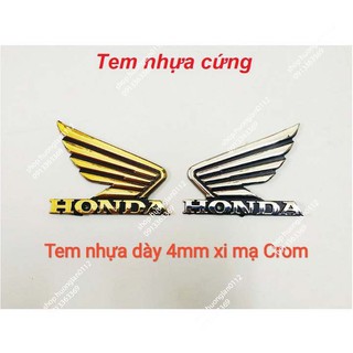 Tem Honda Cánh Chim xe máy ( giá 1 cặp / 2 cánh )
