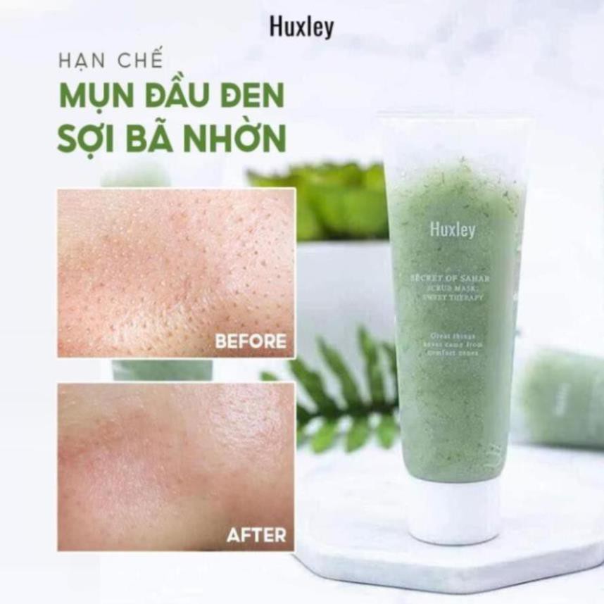 Tẩy Tế Bào Chết, Dưỡng Da Chiết Xuất Từ Xương Rồng Huxley Scrub Mask Therapy 30g