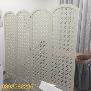 Bộ bình phong chữ X 4 tấm