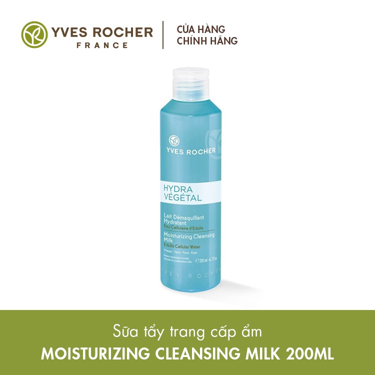 Sữa Tẩy Trang Cấp Ẩm Yves Rocher Moisturizing Cleansing Milk 200ml