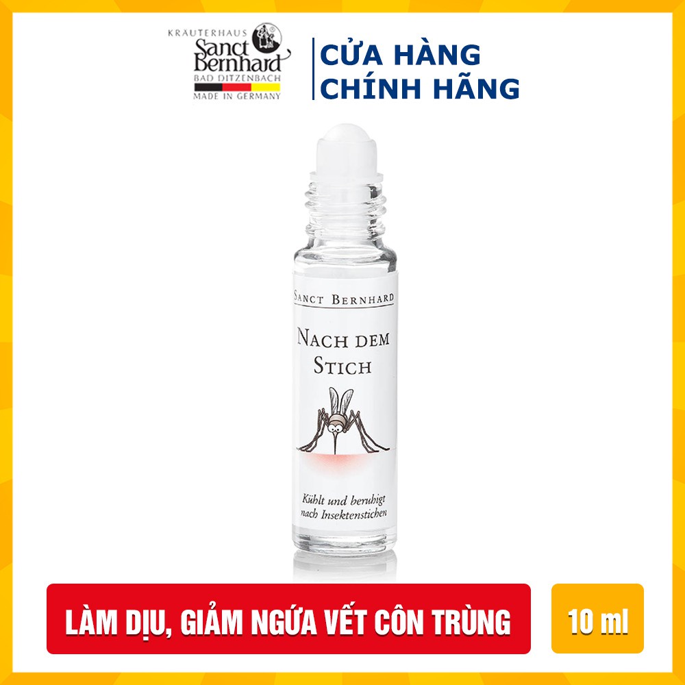 Thanh lăn Nach Dem Stich Sanct Bernhard Đức làm dịu, giảm vết ngứa khi côn trùng cắn 10ml