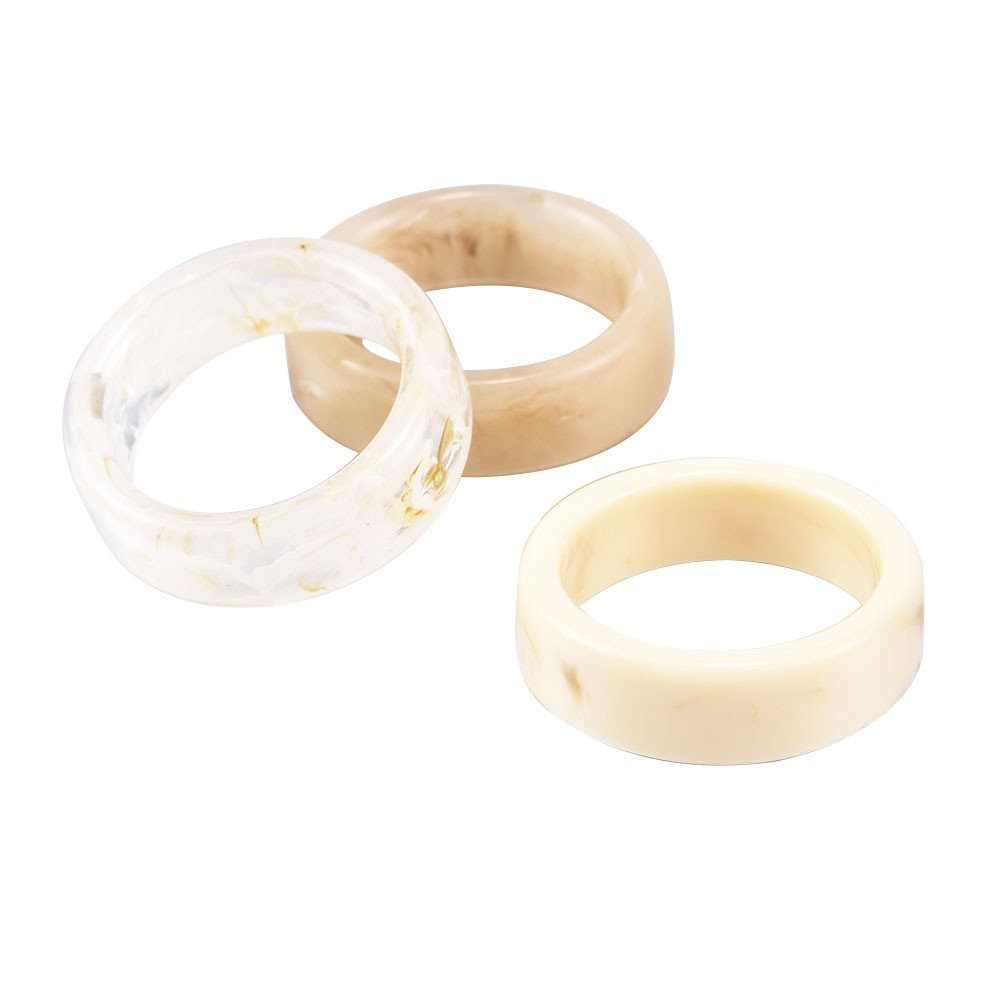 Trang sức nhẫn tròn thời trang Hàn Quốc bắt mắt sành điệu