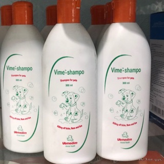 Vime shampoo- sữa tắm trị ve rận chó mèo