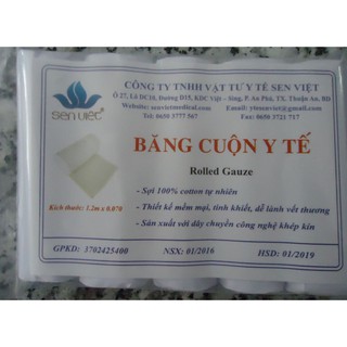 [Combo 10 cuộn] Gạc cuộn y tế 7cm