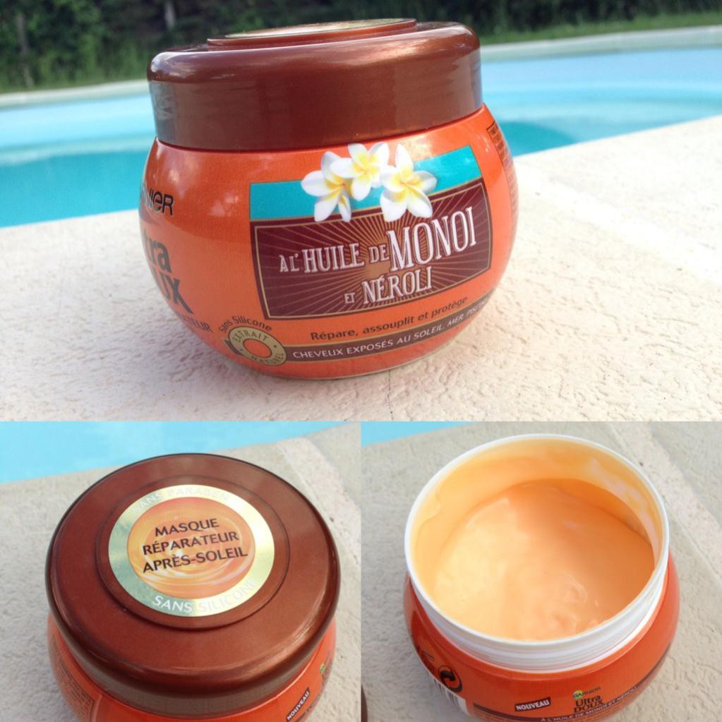Garnier Masque Réparateur Après Soleil à L'Huile de Monoi et Néroli - Mặt Nạ Ủ Tóc Phục Hồi 300ml | BigBuy360 - bigbuy360.vn