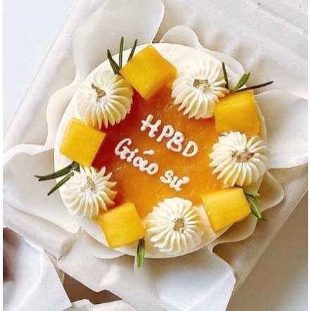 Bánh Kem, Bánh Gato  Mix Xoài Đủ Size