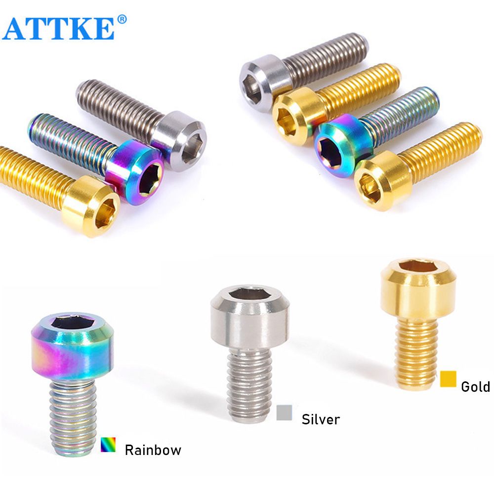 Bu lông cố định thân xe đạp MTB M5 titan 9mm/ 14mm/ 16mm/ 18mm/ 20mm tiện lợi