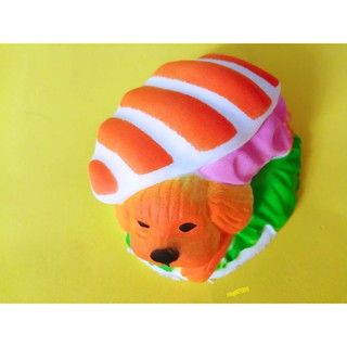 ĐỒ CHƠI SQUISHY BÁNH HUMBUGER CHÓ CÚN