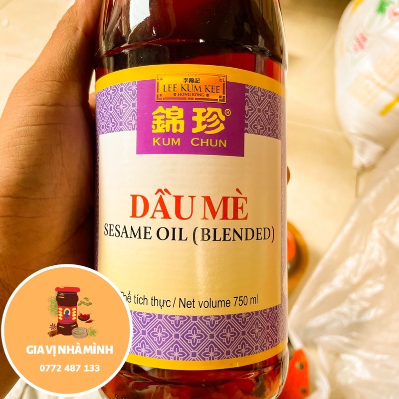 DẦU MÈ LEE KUM KEE 750ML-SESAME OIL LEE KUM KEE