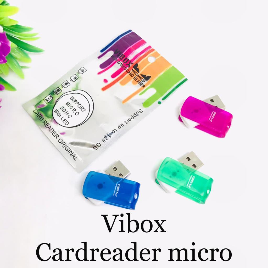 Đầu Đọc Thẻ Nhớ Vibox Micro Sd 1 Usb 2.0 Tf / Sim / Mini