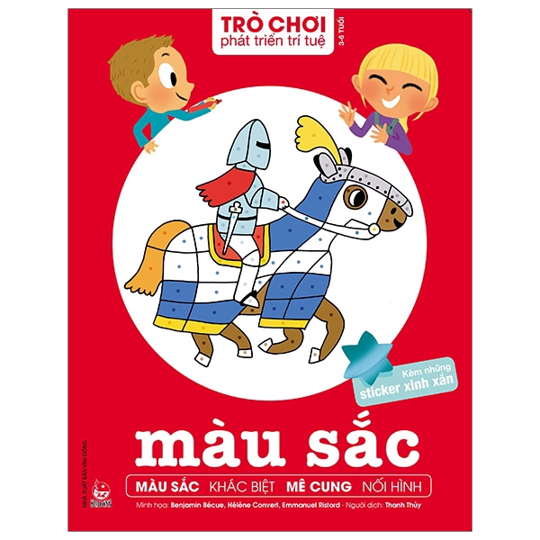 Sách - Trò Chơi Phát Triển Trí Tuệ: Màu Sắc