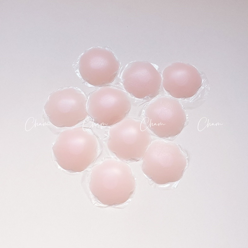 Combo 10 miếng dán nhũ hoa không cần mặc áo lót