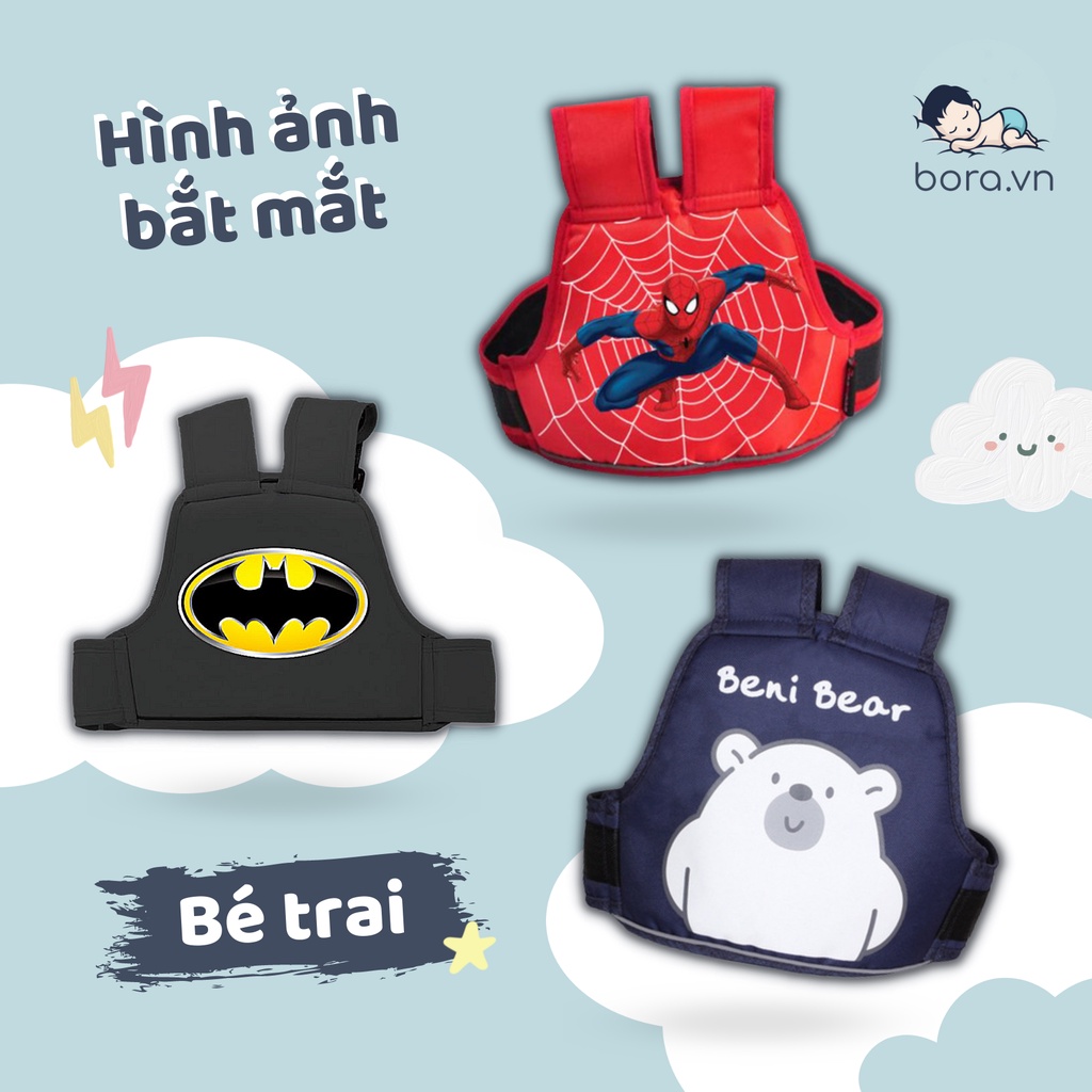 Đai đi xe máy giữ an toàn cho bé