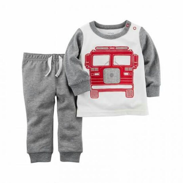 Bộ dài tay Carter's bé 6m-2y