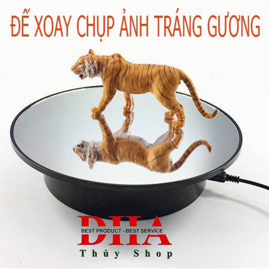 Đế Xoay, Đế Tròn Xoay Trưng Bày Sản Phẩm 15cm