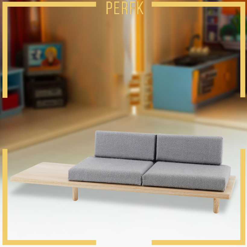 Đồ trang trí Ghế Sofa Mini Trang Trí Nhà Búp Bê