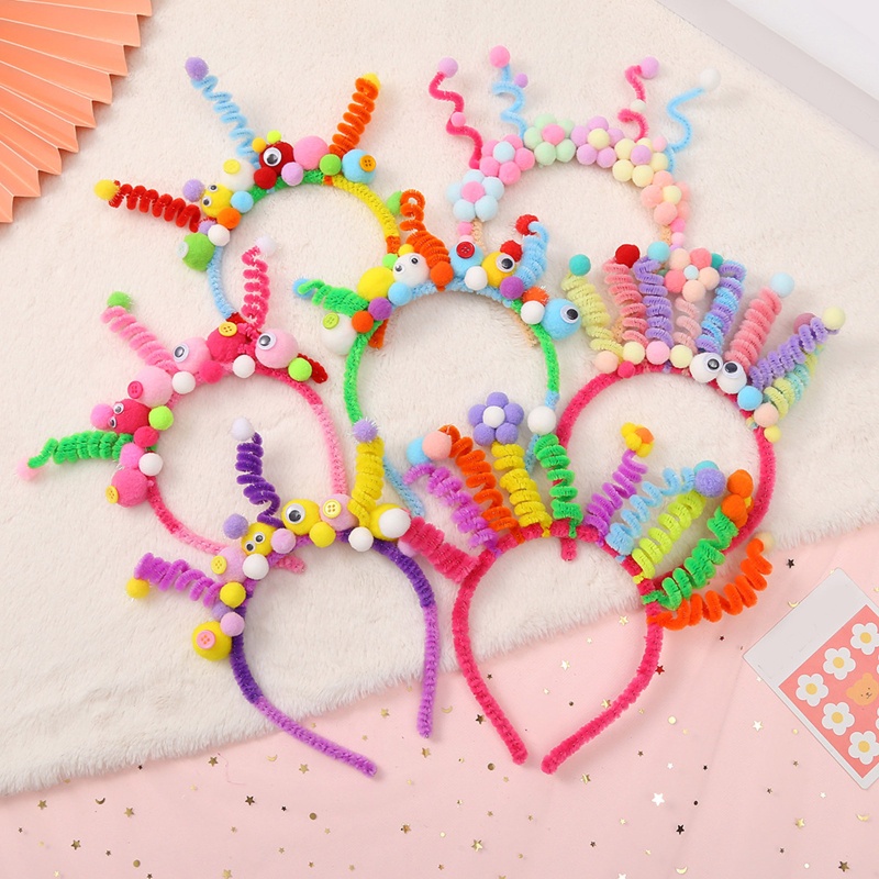 Băng Đô Xoắn ONERI Nhiều Màu Sắc Vui Nhộn Thời Trang Làm Phụ Kiện Chụp Ảnh