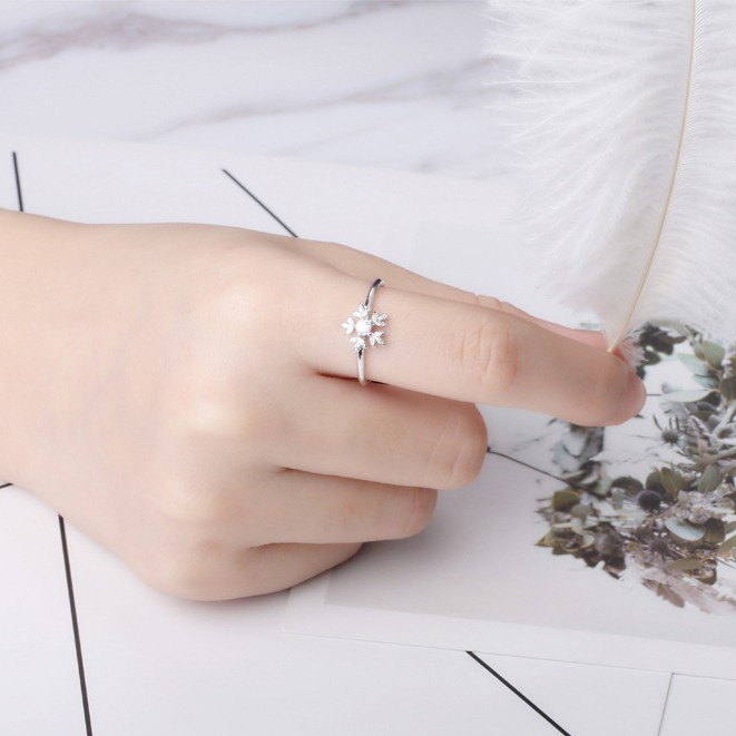 Nhẫn nữ Vinie bạc S925 (bạc Ý 30%) - FR06