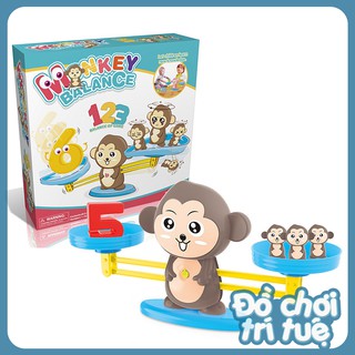 Đồ chơi trí tuệ khỉ cân bằng toán học Monkey Balance cho bé