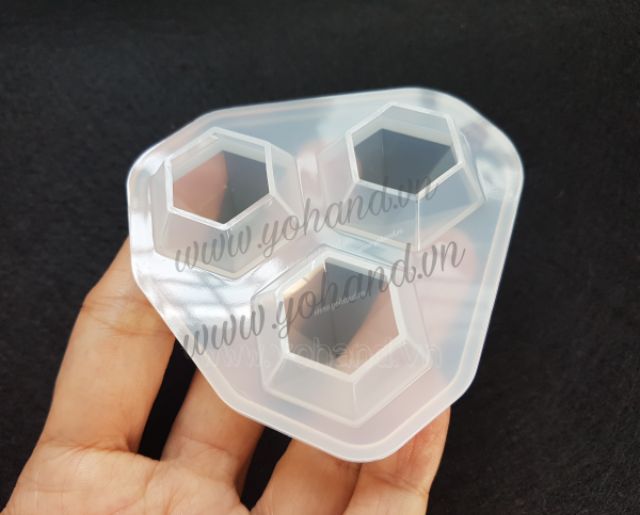 Khuôn silicon Khuôn silicon - Resin Epoxy - 3 kim cương