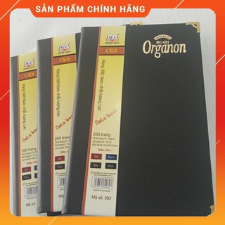 Sổ Bìa Da Minh Châu CK8 4 Góc Sắt 200 Trang