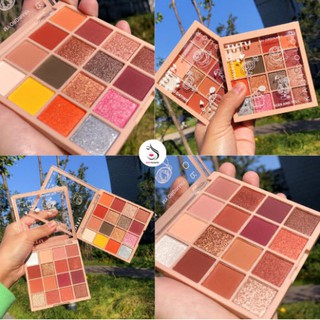 Phấn Mắt TUTU KAQI Color Palette 16 Ô CHÍNH HÃNG Nội Địa