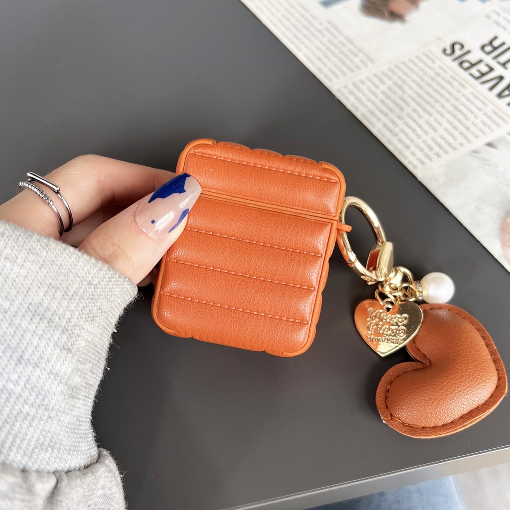 Vỏ Bảo Vệ Hộp Sạc Tai Nghe Airpods 1 2 3 Pro Bằng TPU Mềm Hình Áo Khoác Phao Có Túi Khí Chống Rơi Chống Bẩn