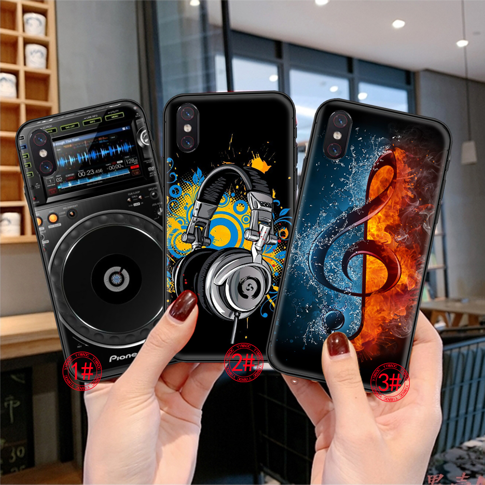 Ốp Điện Thoại Mềm Hình Dj Music Cho Xiaomi Mi 11i 11 Ultra Poco F3 Redmi K40 Note 9 10 Pro Max