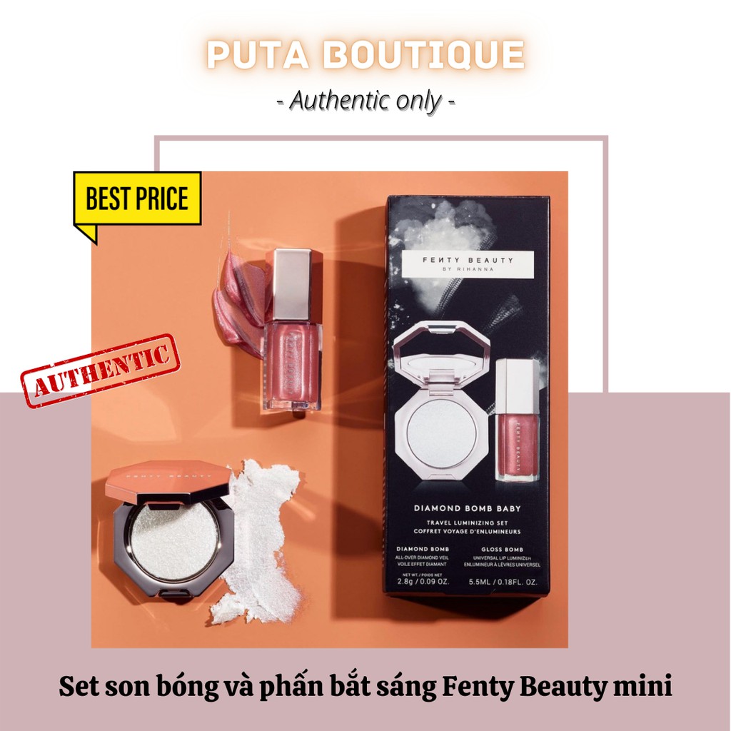Set son bóng và highlight Fenty | BigBuy360 - bigbuy360.vn
