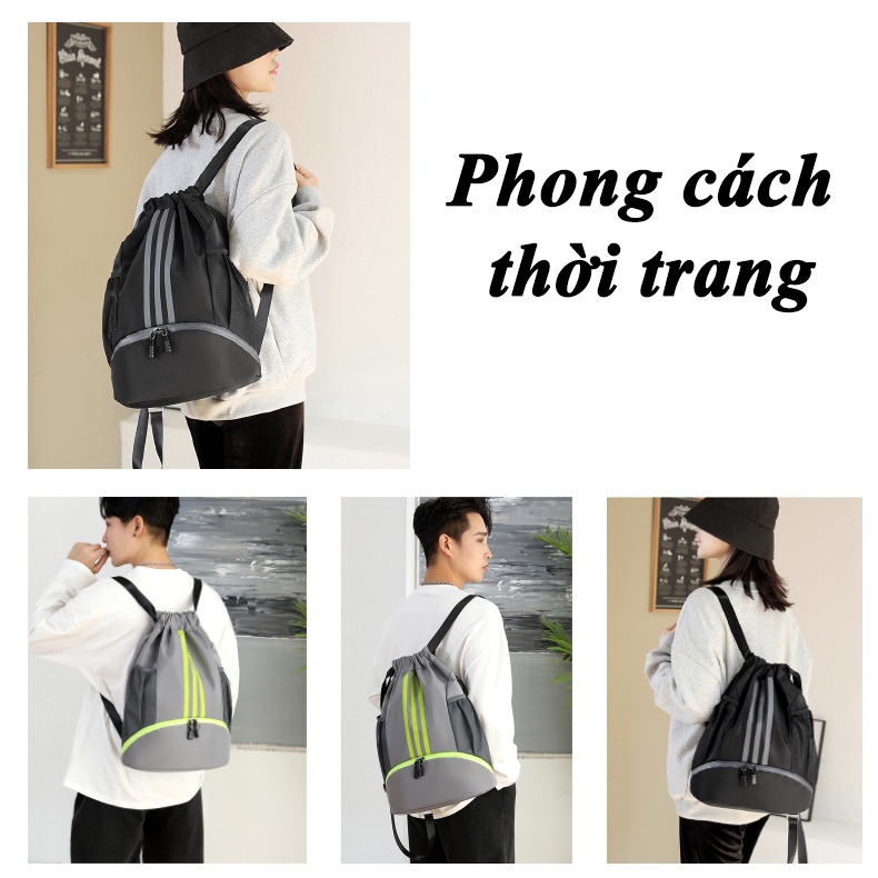 Balo Thể Thao Đá Bóng, Tập GYM, Du Lịch Đa Năng Cao Cấp Chống Thấm Nước