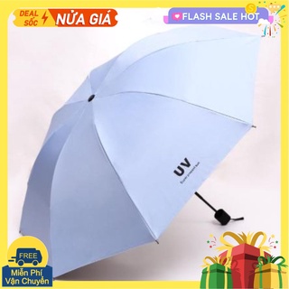 [Free ship-Xả kho cắt lỗ]Ô dù chống tia UV bảo vệ cơ thể,sẵn hàng tại tp hcm,màu xanh dương