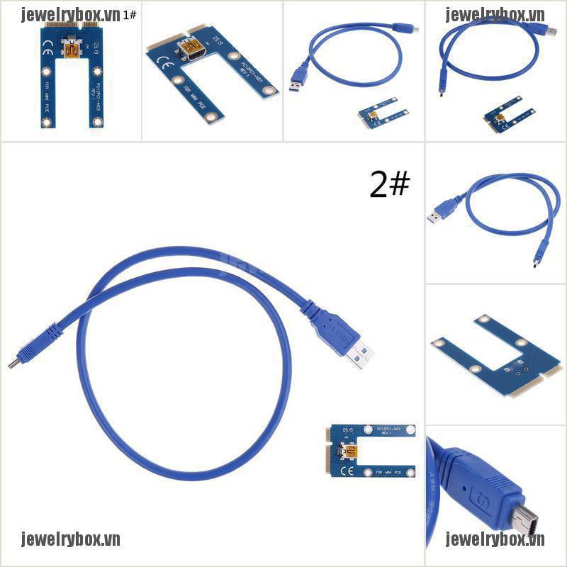 JX Mini pcie to USB 3.0 adapter converter USB3.0 to mini pci e PCIE express card[VN]