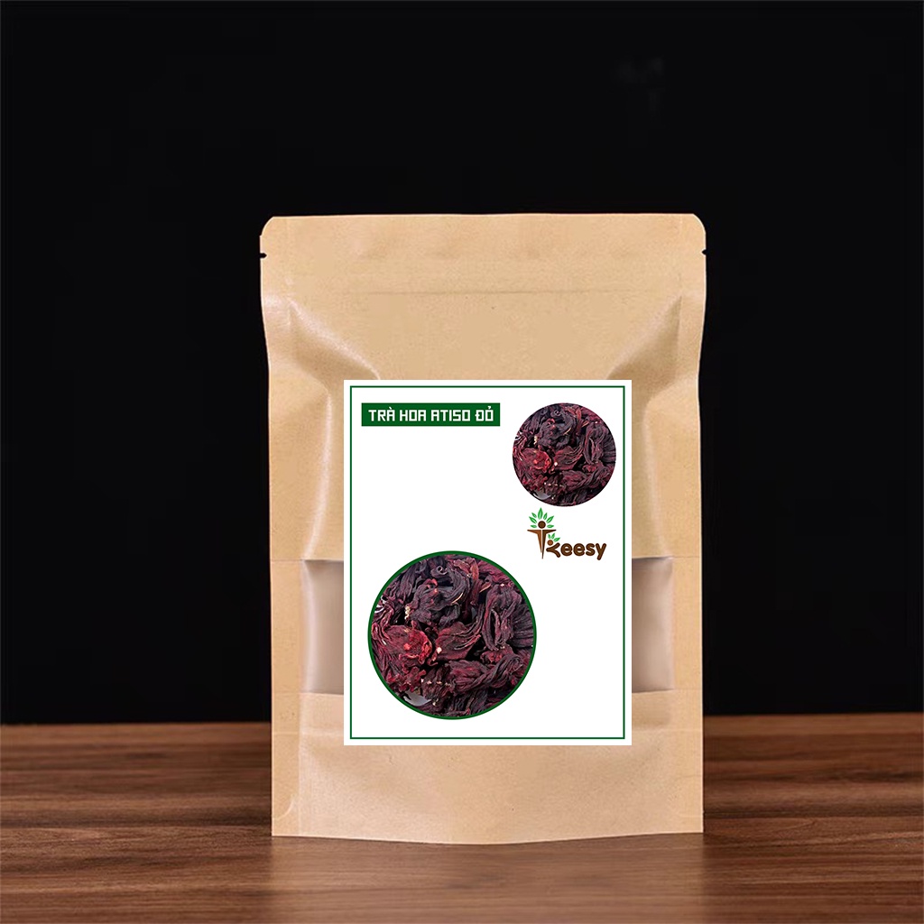 200g Trà Hoa Atiso Đỏ Sấy Khô - Trà thảo mộc Treesy - Trà hoa quả